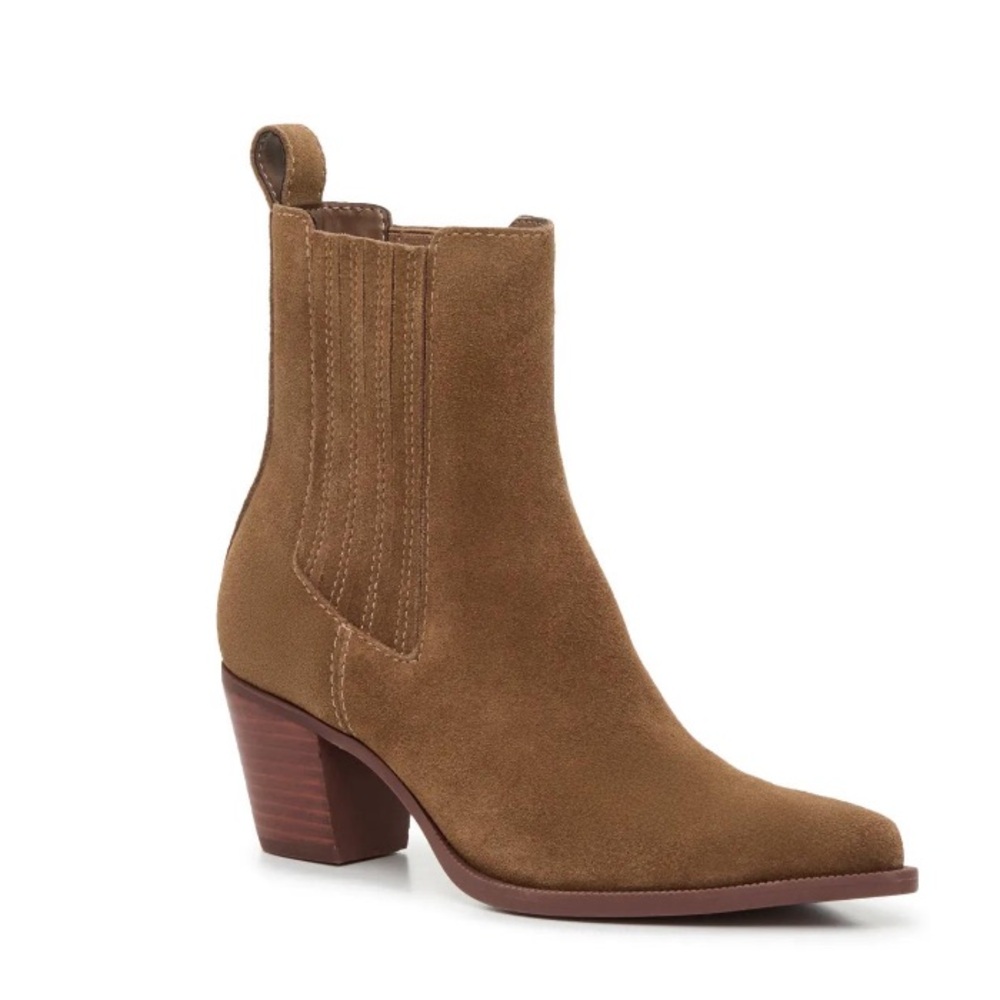 Dolce Vita Steffi Ankle Booties - Cognac